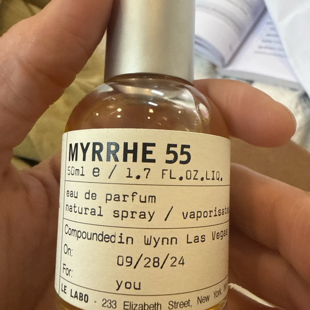 Le Labo Myrrhe 55 Fragrance Box
